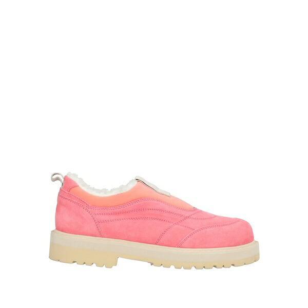 【貨物輸送無料】 ディエム メンズ スリッポン・ローファー シューズ Loafers Pink