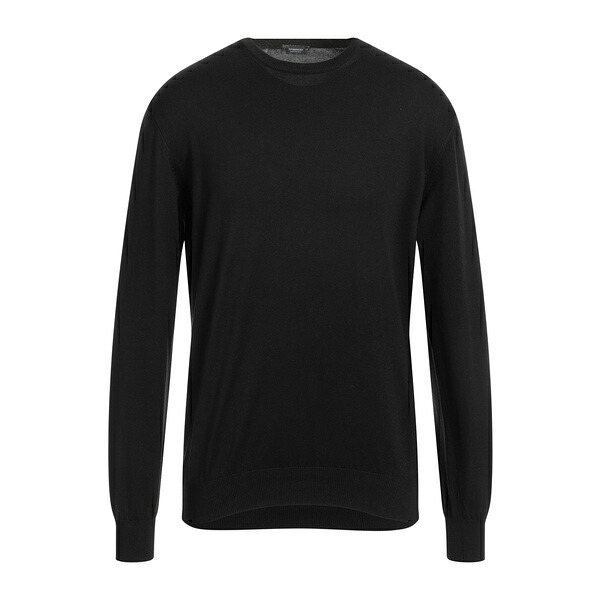 【貨物輸送無料】 ロッソピューロ メンズ 編み物\u0026スウェーター アウター Sweaters Black