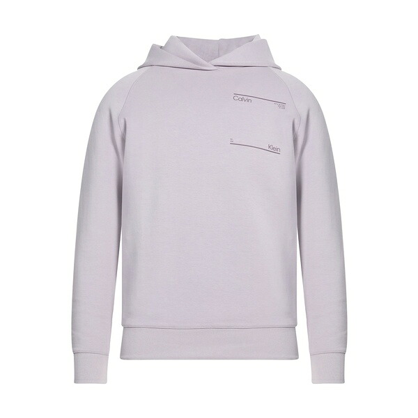 【貨物輸送無料】 カルバンクライン メンズ パーカー・スウェットシャツ アウター Sweatshirts Purple