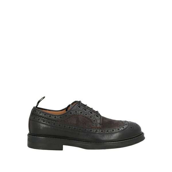 【貨物輸送無料】 ファビ メンズ お召しものシューズ シューズ Lace-up shoes Black