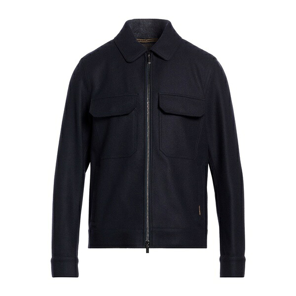 【貨物輸送無料】 ムーレー メンズ 上衣＆上衣 アウター Jackets Blue