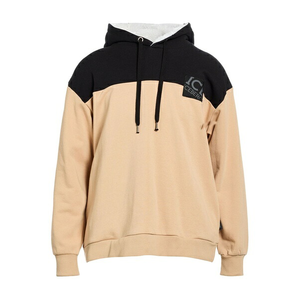 【送料無料】 アイスバーグ メンズ パーカー・スウェットシャツ アウター Sweatshirts Beige|asty