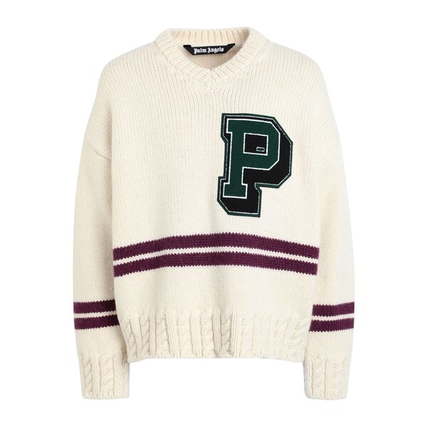 【貨物輸送無料】 パーム・エンジェルス メンズ 編み物\u0026プルオーバー アウター Sweaters White