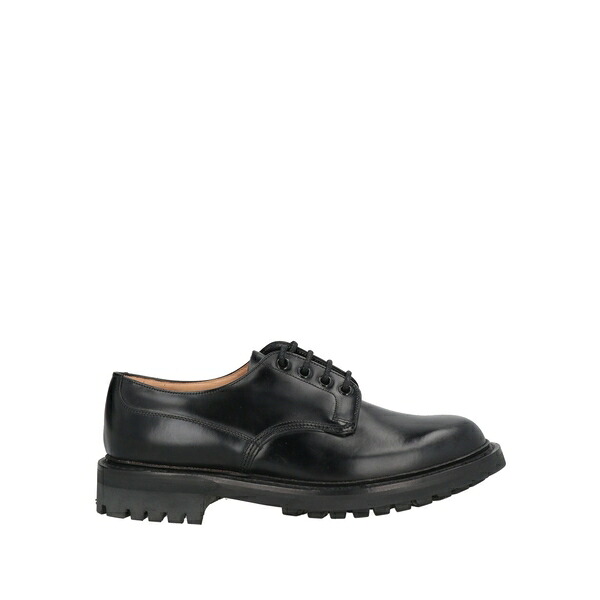 【貨物輸送無料】 教会堂 メンズ 御召しものシューズ シューズ Lace-up shoes Black