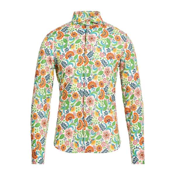 【貨物輸送無料】 フェデーリ メンズ プルオーバー トップス Shirts Green