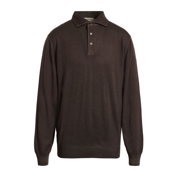 【貨物輸送無料】 グランサッソ メンズ 編み物\u0026スウェーター アウター Sweaters Brown