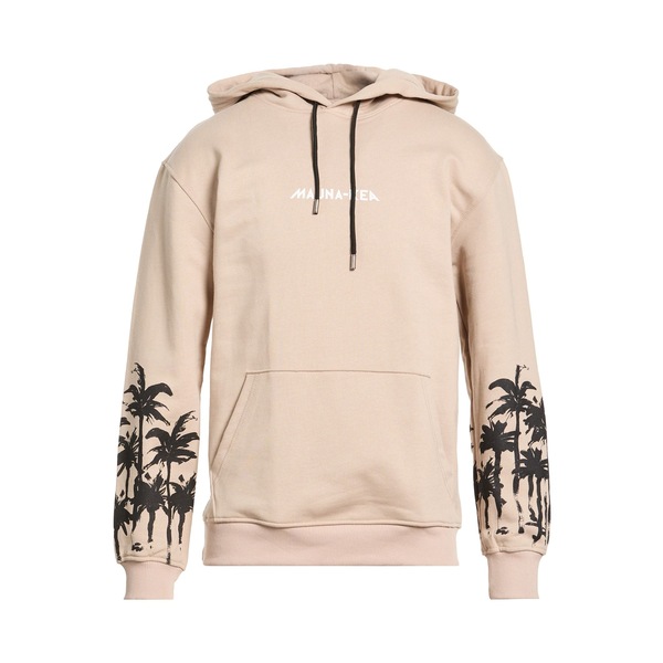 【送料無料】 マウナ ケア メンズ パーカー・スウェットシャツ アウター Sweatshirts Beige｜asty