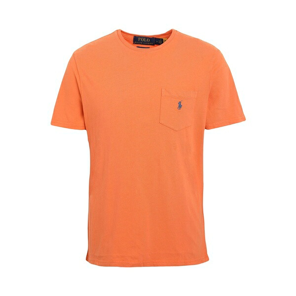 【貨物輸送無料】 ラルフローレン メンズ プルオーバー トップス T-shirts Orange
