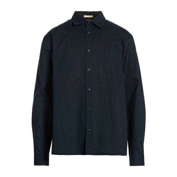 【送料無料】 テッドベーカー メンズ シャツ トップス Shirts Blue｜asty