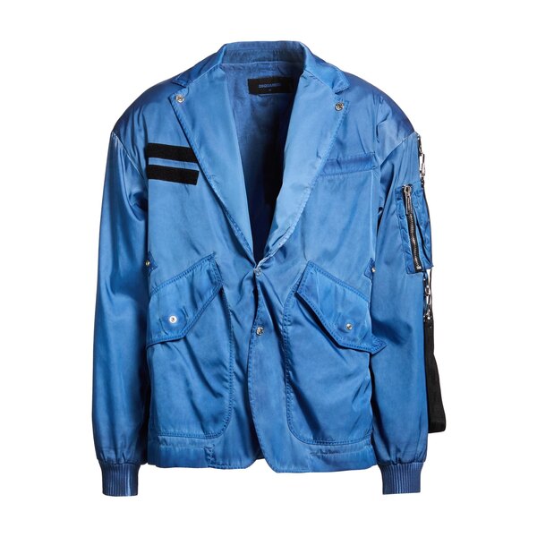 【貨物輸送無料】 ディースクエアード メンズ 上衣＆上衣 アウター Jackets Azure