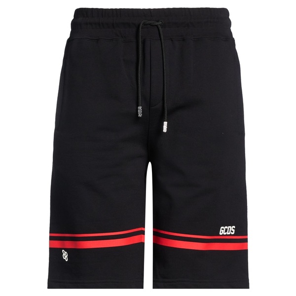 【送料無料】 ジーシーディーエス メンズ カジュアルパンツ ボトムス Shorts & Bermuda Shorts Black｜asty