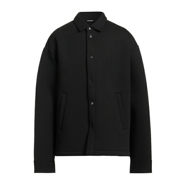 【送料無料】 ディースクエアード メンズ ジャケット＆ブルゾン アウター Jackets Black｜asty