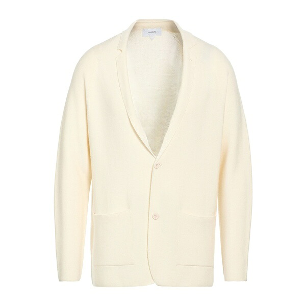 【貨物輸送無料】 ラルディーニ メンズ ジレー アウター Cardigans White
