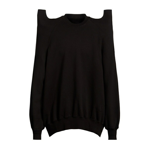 【貨物輸送無料】 リックオウエンス メンズ パーカー・スウェットシャツ アウター Sweatshirts Black