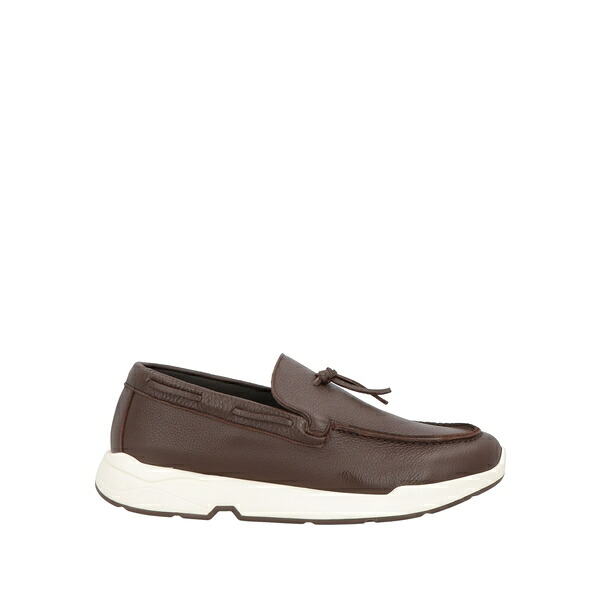 【貨物輸送無料】 アンドレア ヴェントゥーラ フィレンツェ メンズ スリッポン・ローファー シューズ Loafers Brown