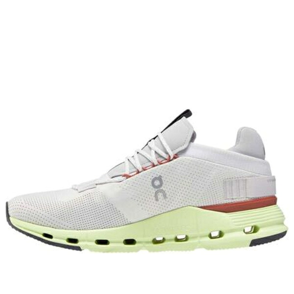 On Running オン 駈けっくら メンズ スニーカー  【On Running Cloudnova \u0027White Limelight\u0027 26.98493】  大きさ US_10.5(28.5珊)