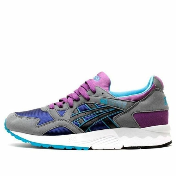 ASICS アシックス メンズ スニーカー  【ASICS Gel-Lyte 5 \u0027Grey Purple\u0027 H312N-5190】  大きさ US_7(25.0糎)