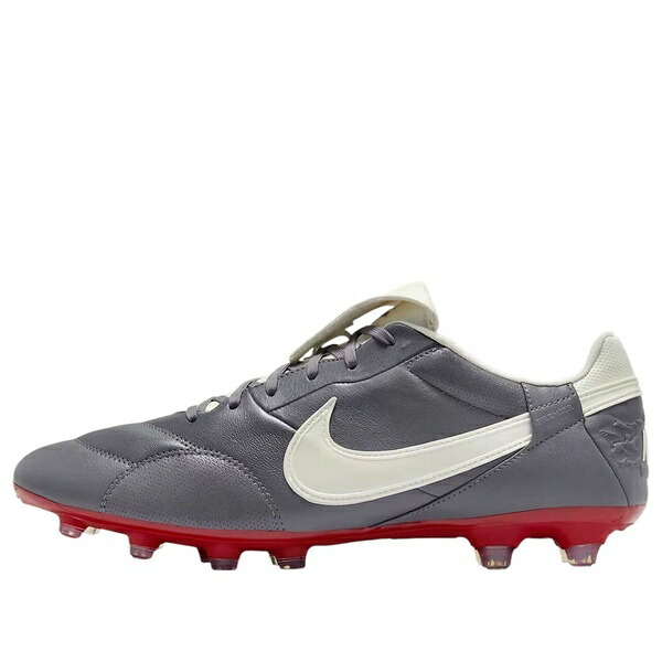 Nike ナイキ メンズ スニーカー  【Nike Premier 3 FG \u0027Light Graphite Varsity Red\u0027 HM0265-003】  大きさ US_12.5(30.5糎)