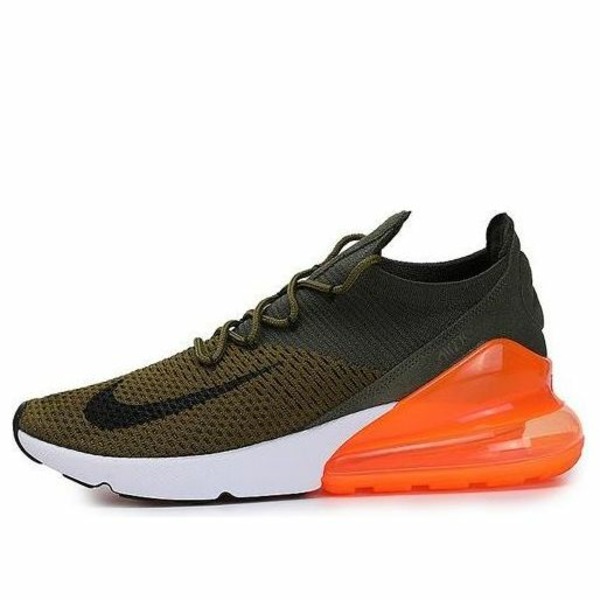 Nike ナイキ メンズ スニーカー  【Nike Air Max 270 Flyknit \u0027Olive Flak\u0027 AO1023-301】  大いさ US_10(28.0糎)