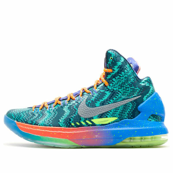 Nike ナイキ メンズ スニーカー  【Nike KD 5 Premium \u0027What The KD\u0027 598601-400】  大いさ US_9(27.0糎)