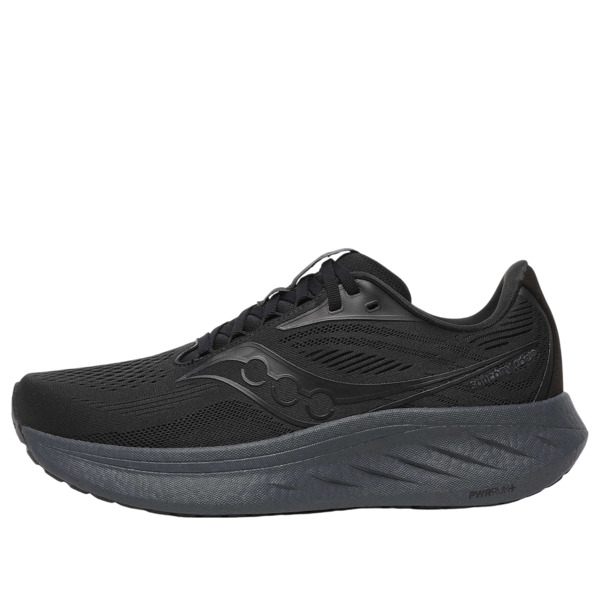 Saucony サッカニー メンズ スニーカー  【Saucony Ride 18 Wide \u0027Black Shadow\u0027 S21001-102】  大いさ US_M_14