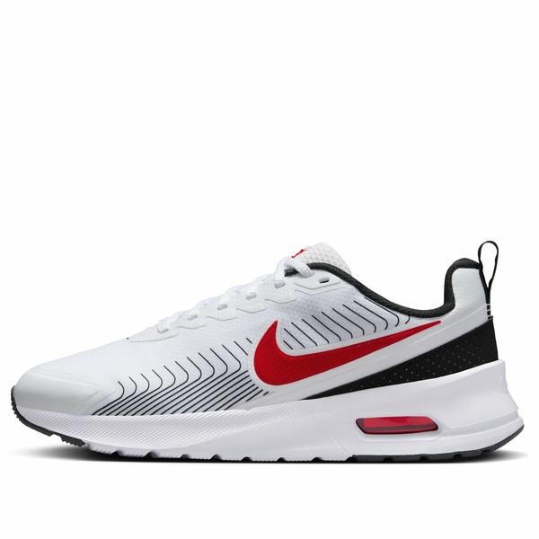 Nike ナイキ メンズ スニーカー  【Nike Air Max Nuaxis \u0027White Black University Red\u0027 FD4329-104】  大きさ US_6(24.0糎)