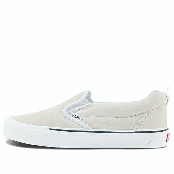 Vans バンズ メンズ スニーカー  【Vans Knu Slip-On \u0027True White\u0027 VN0009QDWC6】  大きさ US_5.5(23.5珊)