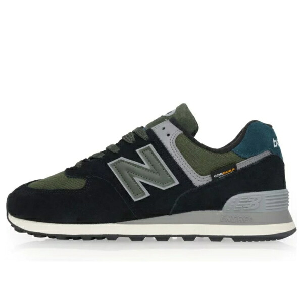 New Balance ニュー平衡にする メンズ スニーカー  【New Balance 574 \u0027Black Olive\u0027 U574KBG】  大きさ US_10.5(28.5珊)