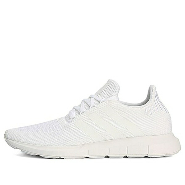 adidas アディダス メンズ スニーカー  【adidas Swift Run \u0027Triple White\u0027 B37725】  大いさ US_8.5(26.5糎)