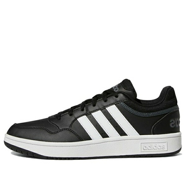 adidas アディダス メンズ スニーカー  【adidas Hoops 3.0 Low \u0027Core Black Grey\u0027 GY5432】  大きさ US_6.5(24.5糎)