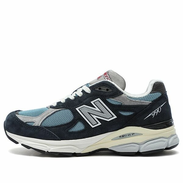 New Balance ニュー平衡にする メンズ スニーカー  【New Balance Teddy Santis x 990v3 Made インチ USA \u0027Navy\u0027 M990TE3】  大きさ US_M_14