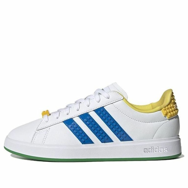 adidas アディダス メンズ スニーカー  【adidas x LEGO Grand Court 2.0 \u0027White Blue Yellow\u0027 HP9382】  大きさ US_10(28.0糎)