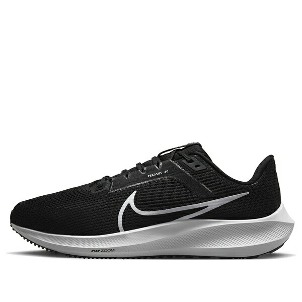 Nike ナイキ メンズ スニーカー  【Nike Air Zoom Pegasus 40 Wide \u0027Black White\u0027 DV7480-001】  大きさ US_11.5(29.5糎)