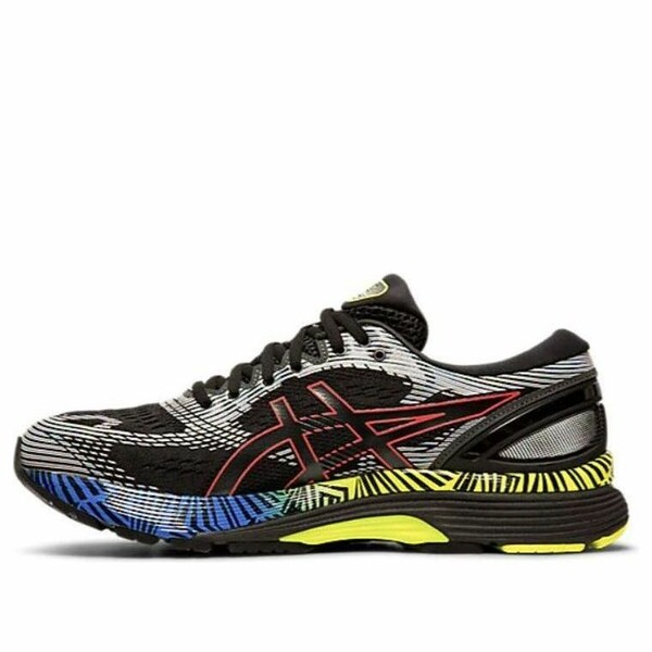 ASICS アシックス メンズ スニーカー  【ASICS Gel-Nimbus 21 \u0027Hyper Flash - Black\u0027 1011A632-001】  大きさ US_9(27.0珊)