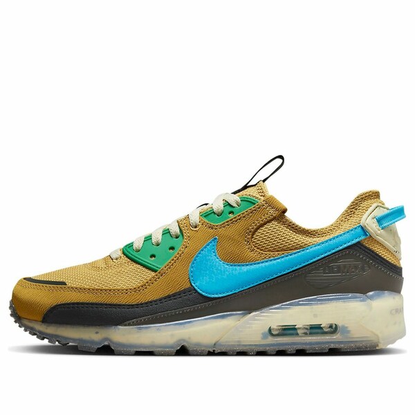 Nike ナイキ メンズ スニーカー エア湖マックス 【Nike Air Max Terrascape 90 \u0027Wheat Gold Blue Lightning\u0027 DQ3987-700】  大きさ US_9(27.0糎)