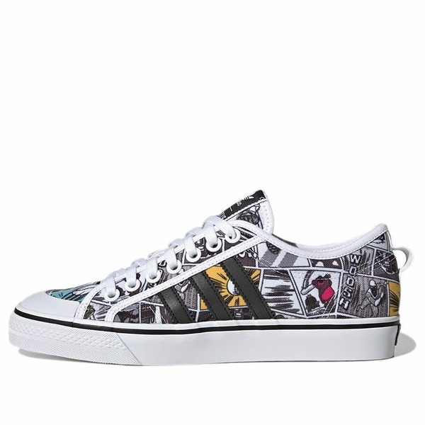 adidas アディダス メンズ スニーカー 【adidas x Disney Pixar Nizza 'Comics' GX0994】 サイズ US_M_4｜asty 19,460円