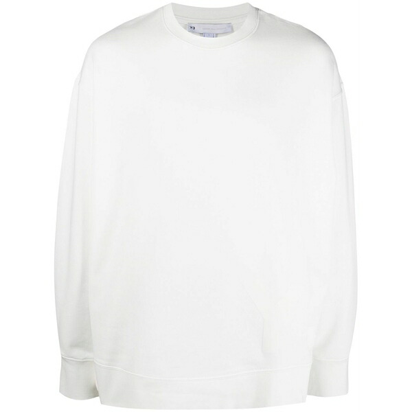 ワイスリー メンズ パーカー・スウェットシャツ アウター Crewn-neck sweatshirt White|asty
