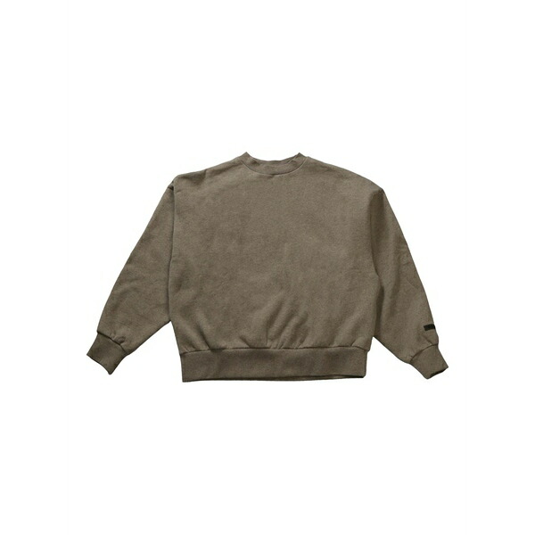 エフオージーエッセンシャルズ メンズ ニット&セーター アウター Ribbed-cuffs sweatshirt Neutrals｜asty