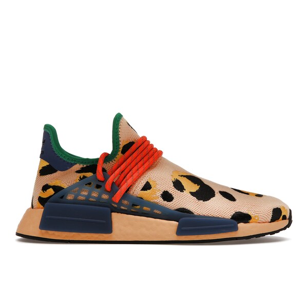 adidas アディダス メンズ スニーカー 【adidas NMD Hu Pharrell Animal Print Leopard Pulse Amber】 サイズ US_M_13.5 Pulse Amber/Bold Gold/Core Black|asty