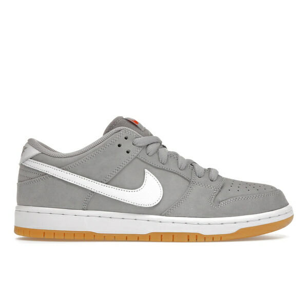 Nike ナイキ メンズ スニーカー  【Nike SB Dunk Low Pro ISO Orange Label Wolf Grey Gum】  大きさ US_10.5(28.5糎) Wolf Grey/White/Wolf Grey/Gum Light Brown/Pure Platinum/Safety Orange