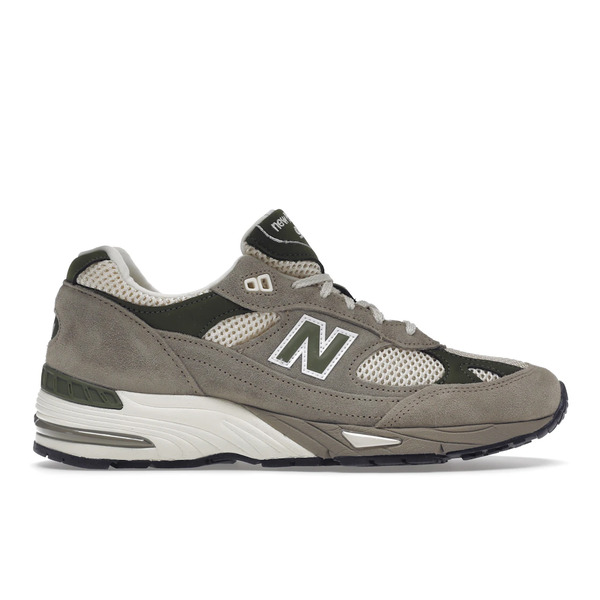 New Balance ニュー平衡にする メンズ スニーカー  【New Balance 991 Aime Leon Dore MiUK Grey】  大きさ US_M_13 Grey/Green/Cream