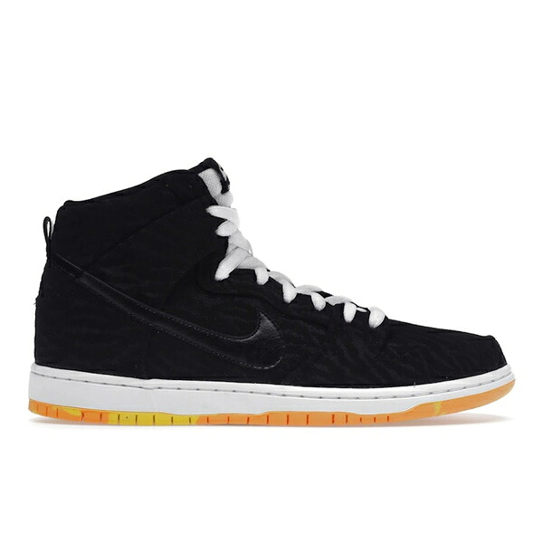 Nike ナイキ メンズ スニーカー  【Nike SB Dunk High Skunk】  大きさ US_10(28.0珊) Black/Black-White-Laser Orange