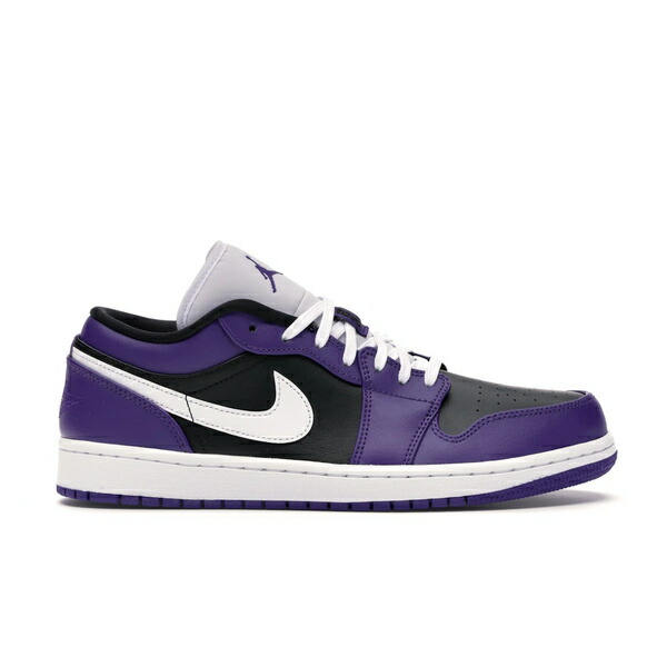 Jordan ジョーダン メンズ スニーカー  【Jordan 1 Low Court Purple Black】  大きさ US_7(25.0糎) Court Purple/Black-White