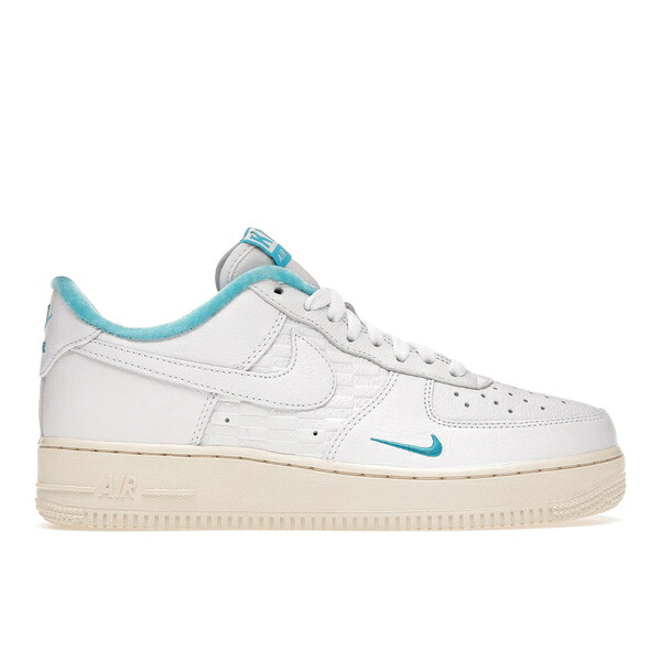 Nike ナイキ メンズ スニーカー  【Nike Air Force 1 Low Kith Hawaii】  大きさ US_6.5(24.5珊) White/Blue Lagoon-Aloe Verde-White