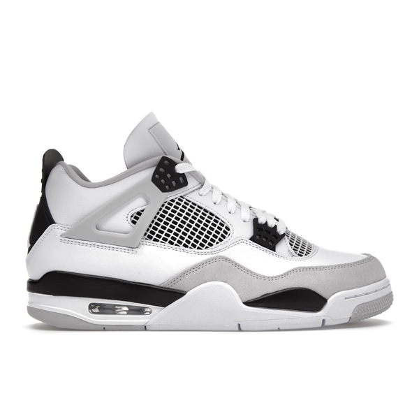 Jordan ジョーダン メンズ スニーカー  【Jordan 4 Retro Military Black】  大きさ US_10(28.0珊) White/Black-Neutral Grey