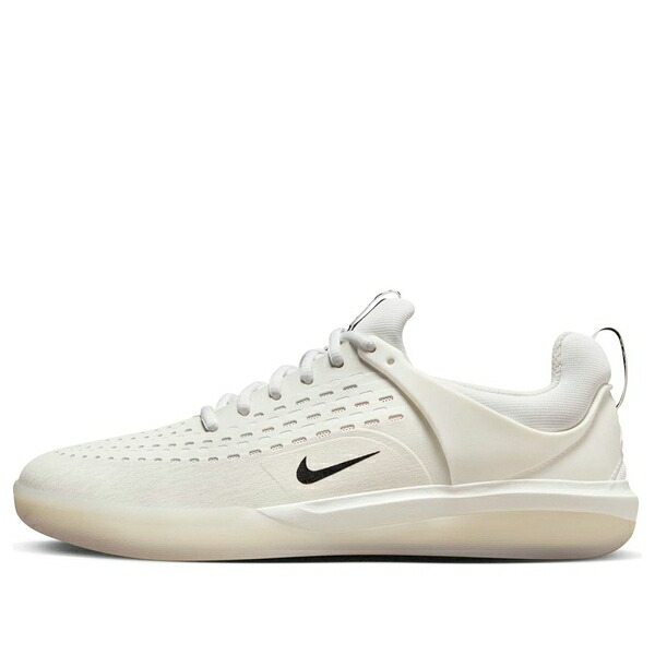 Nike ナイキ メンズ スニーカー 【Nike Nyjah 3 SB 'White Black' DJ6130-100】 サイズ US_6(24.0cm)｜asty