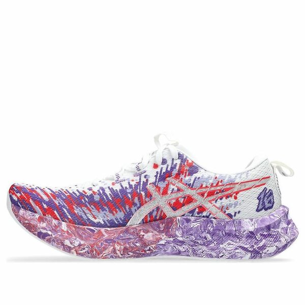 ASICS アシックス メンズ スニーカー 【ASICS Noosa Tri 16 'White Edo Purple' 1011B872-101】 サイズ US_8.5(26.5cm)|asty