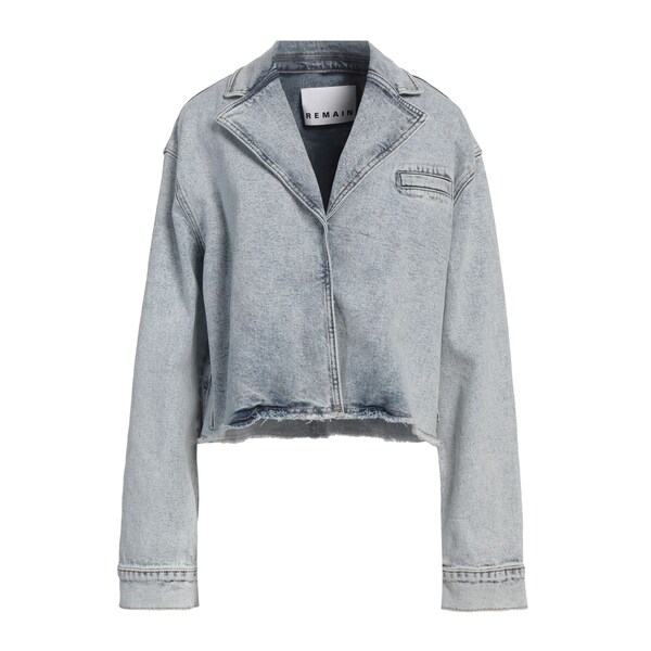 【送料無料】 リメイン バーガー クリステンセン レディース ジャケット&ブルゾン アウター Denim outerwear Blue|asty