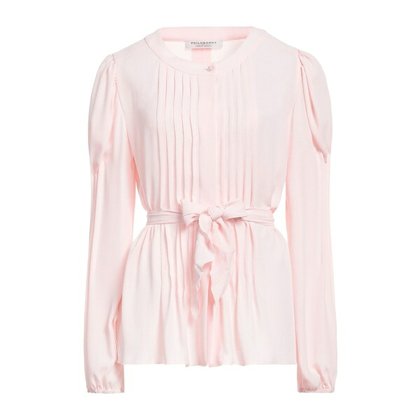 【送料無料】 フィロソフィーデロレンゾセラフィーニ レディース シャツ トップス Shirts Pink
