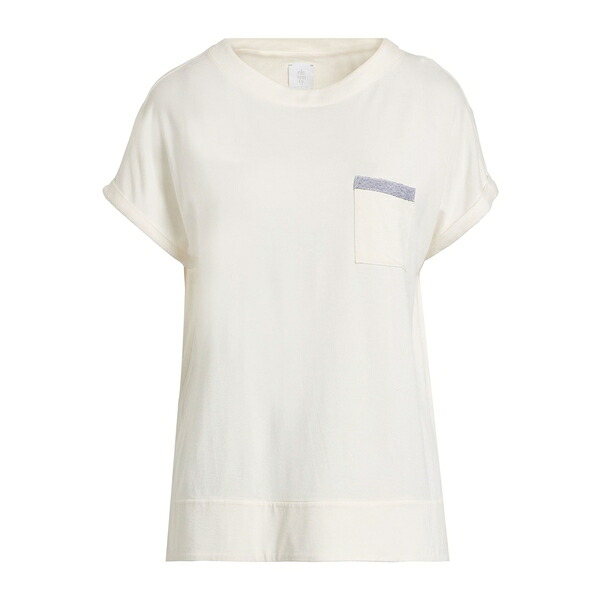 【送料無料】 イレブンティ レディース Tシャツ トップス T-shirts White｜asty 32,370円